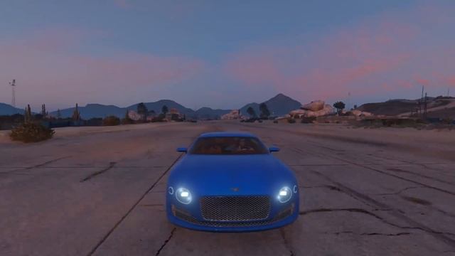[ GTA5 PC mod ] Bentley EXP 10 Speed 6 Test Drive...Street, Airport... смотреть онлайн