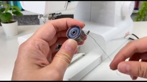 CHAYKA ЧАЙКА 745М. Заправка нижней нити