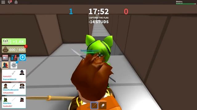 MUSÍME UKRADNOUT NEPŘÁTELSKOU VLAJKU ? | Roblox Capture The Flag! смотреть онлайн