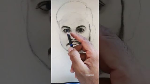 Pencil Drawing Sketch Art.\Easy For Beginners #10kviews #1ksubscribers смотреть онлайн