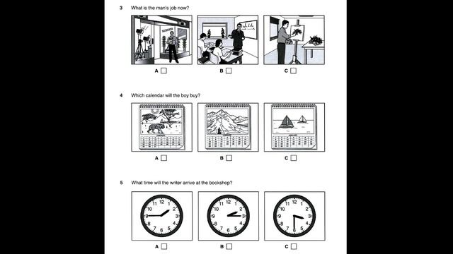 Study English online (B1). Preliminary English Test (PET) Listening Book 6 : Test 2 part 1 смотреть онлайн
