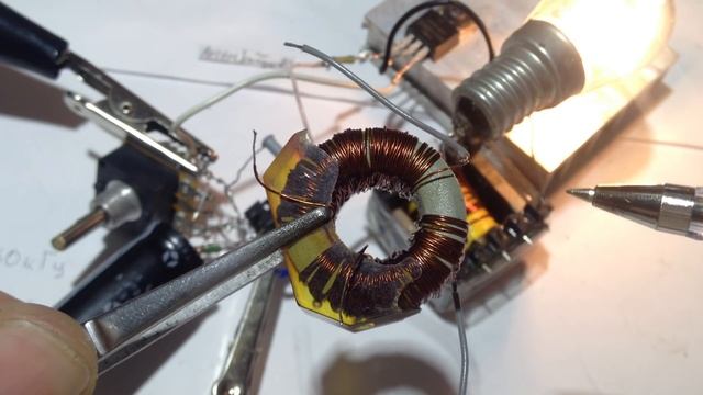 Магнитный усилитель.Как магнитом управлять мощной нагрузкой смотреть онлайн