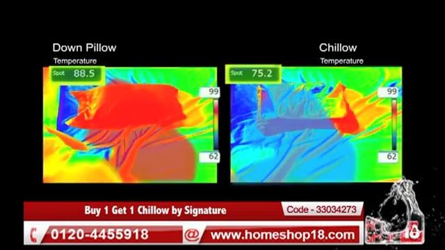 Homeshop18.com - Buy 1 Get 1 Chillow by Signature смотреть онлайн