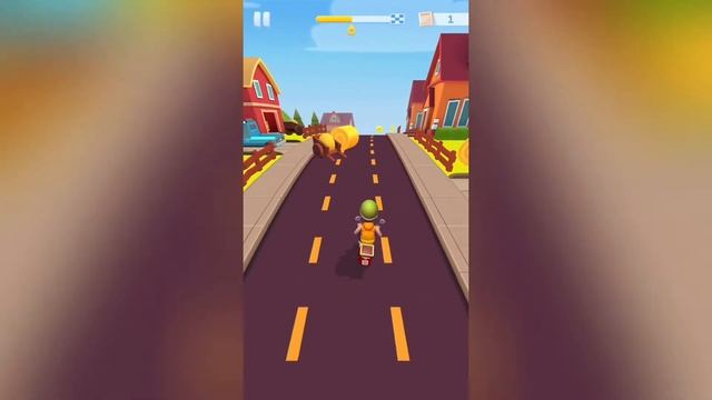 Deliveryman: Motorcycle Racing - Gameplay смотреть онлайн