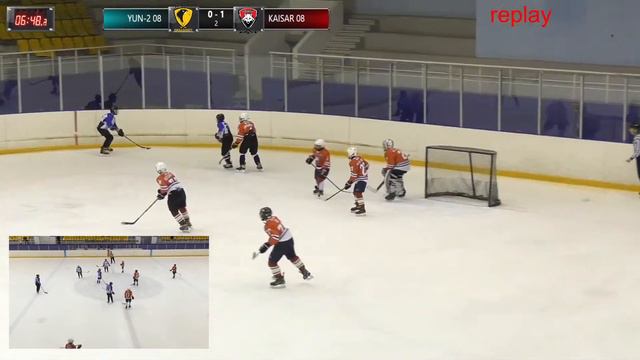 07.03.21. в 14.45. ХК Кайсар 08 Кызылорда — ХК Юность 08-2 Караганда смотреть онлайн