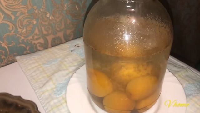 АРОМАТНЫЙ КОМПОТ ИЗ ПЕРСИКОВ НА ЗИМУ / 100% результат смотреть онлайн
