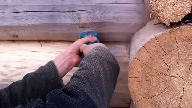 Шлифовка застоявшегося сруба. Компания Кровдекс смотреть онлайн
