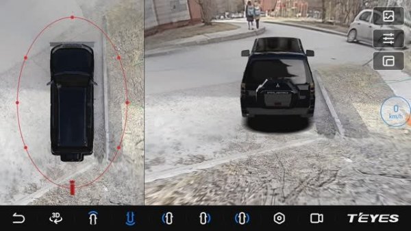 Teyes CC3 360 все режимы