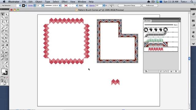 Quick Tip: Learn How to Create Corner Tiles for Pattern Brushes in Adobe Illustrator смотреть онлайн