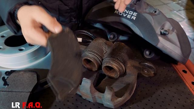 Range Rover Sport 3.0TD ставим тормоза от supercharged смотреть онлайн