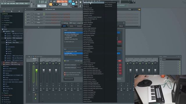 USB/ Midi Keyboard in FL Studio 12 benutzen + Novation Launchkey Mini [German/Deutsch] смотреть онлайн