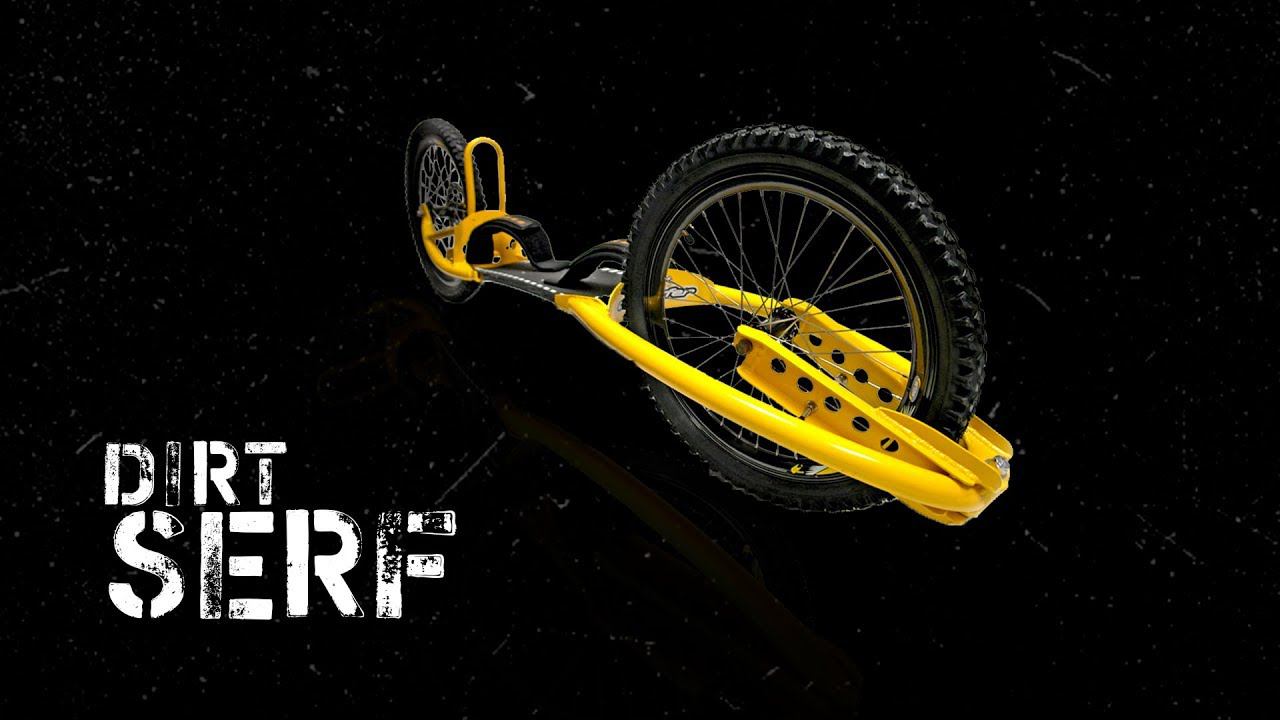 Самый необычный скейт - Дертсерф. Что такое Dirtsurf. Дёртсёрф для новичков. смотреть онлайн