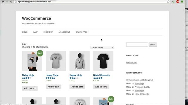 05 - How To Use Shop Page For Homepage? (WooCommerce Tutorial) смотреть онлайн