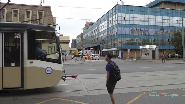 Various Trams In Moscow, Russia -  Трамваи в Москве 2016