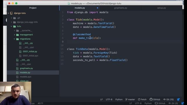 Python/Django live coding Part 2 - Installation and migrations смотреть онлайн