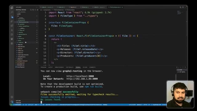 GraphQL API Data Fetching and Unit Testing with Jest & React Testing Library - Step-by-Step Tutoria смотреть онлайн