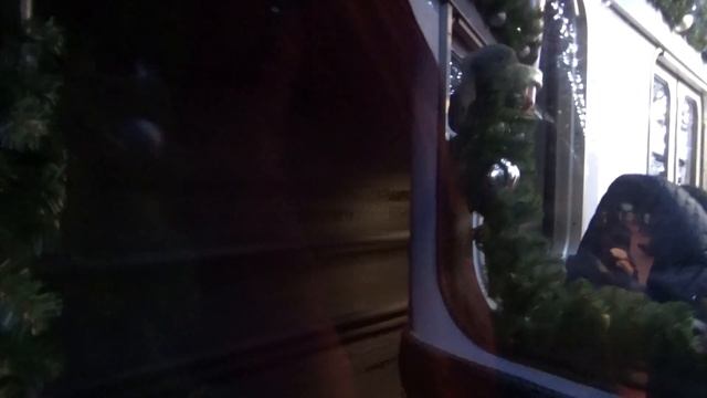 Поездка на "Новогоднем поезде" Еж3 2022 Октябрьское Поле-Котельники смотреть онлайн