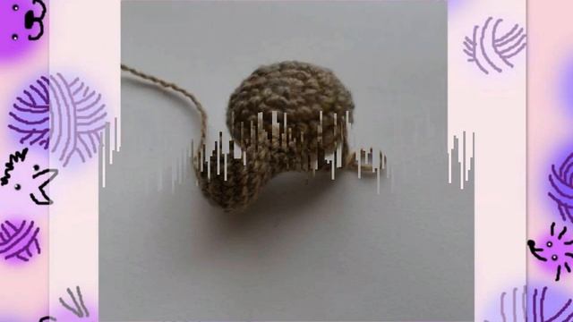 Игольница "Катушка ниток". Вязание крючком смотреть онлайн