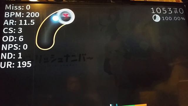 McOsu! AR11.5 + random mod = reading 100% смотреть онлайн