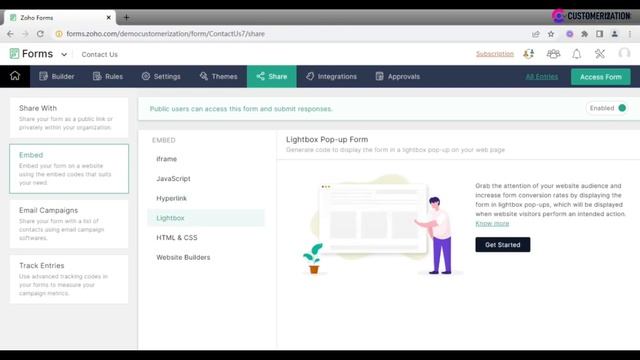 How to Embed/Integrate Zoho Forms in a Website 2022 смотреть онлайн