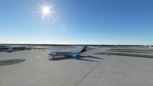Dangerous Airport ! Hard Landing Atlas Air 747 at Hartsfield-Jackson Atlanta International Airport смотреть онлайн