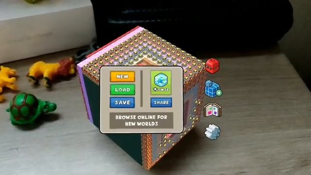 Dig! for MERGE Cube Review - Create Amazing 3D Worlds Using Blocks смотреть онлайн