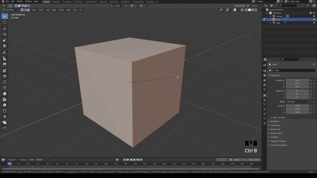 How to use the Bevel tool in Blender 2.9 / 2.8! (Tutorial) смотреть онлайн