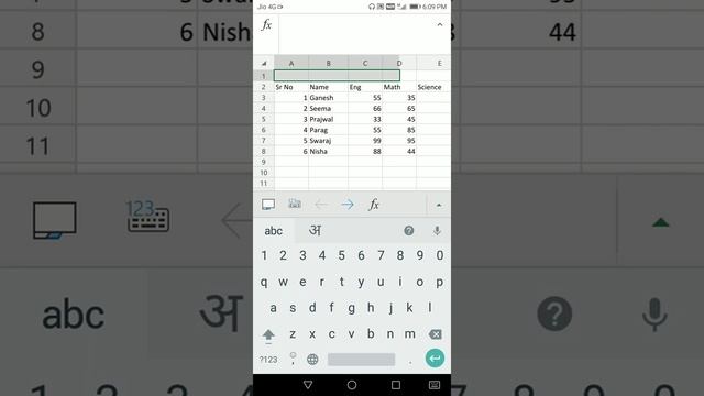 Microsoft Excel in Android phone | Excel Basics in office app смотреть онлайн