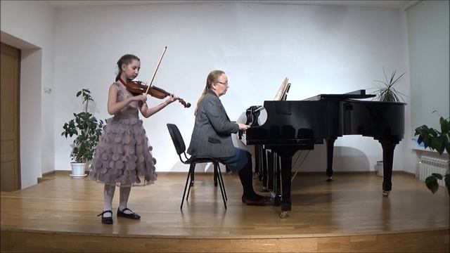 Петрова Мария, 9 лет Данкля Вариации на тему Пачини