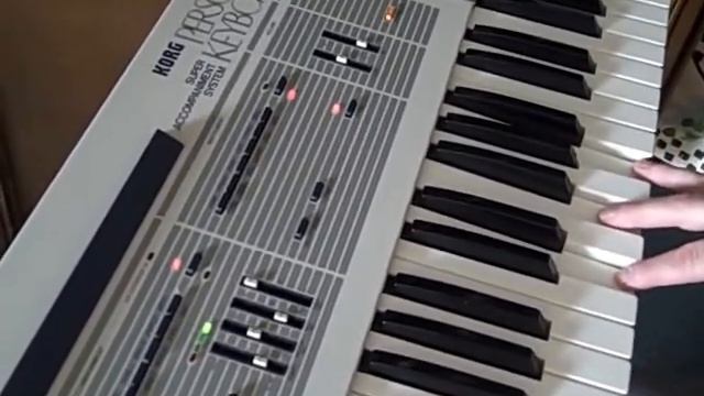 KORG SAS SYNTH 1983 COOL! смотреть онлайн