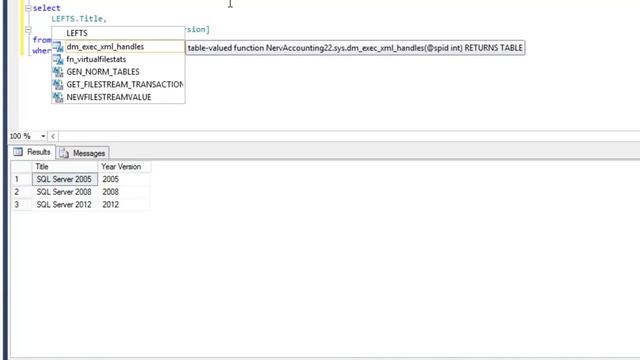 Строковые функции в SQL Server 2012 - Часть 2 смотреть онлайн