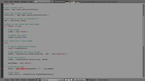Tutorial: Videos In Blender Game Engine
