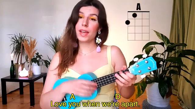I will by the beatles cover Ukulele from Pomaikai Soprano Ukulele--light blue смотреть онлайн