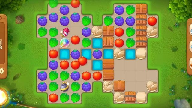 Gardenscapes Level 1710 Walkthrough "No Boosters Used" смотреть онлайн