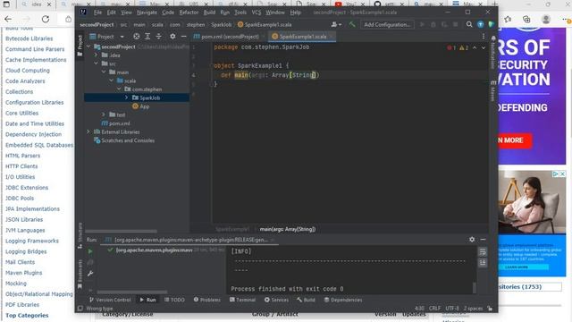 How To Setup Maven Project On Intellij Idea: Windows | Spark | Scala смотреть онлайн