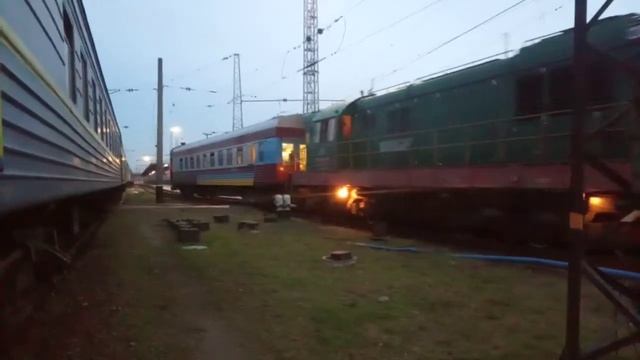 чмэ3-3300 с путимером ст. Харьков пасс