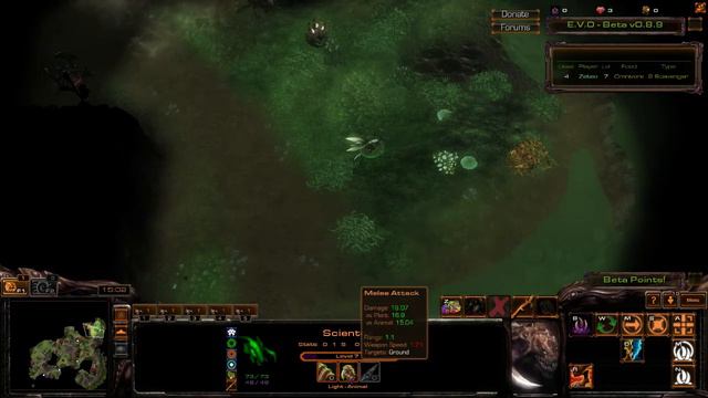 Starcraft II Arcade - EVO Evolution - Intelligence Build смотреть онлайн