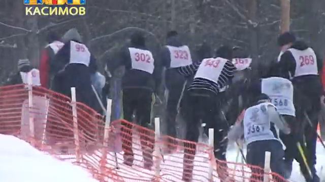 «Лыжня России - 2015» в Касимовском районе смотреть онлайн