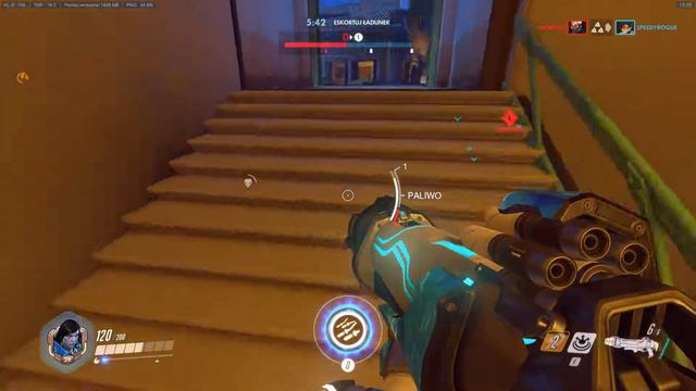 Overwatch 2017 02 12 Fara without death 15xkill streak 1070 ULTRA смотреть онлайн