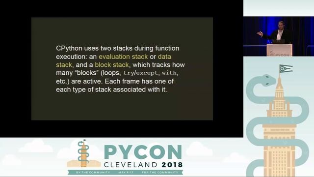 James Bennett - A Bit about Bytes: Understanding Python Bytecode - PyCon 2018 смотреть онлайн