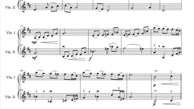 Be Thou My Vision - Violin Duet смотреть онлайн