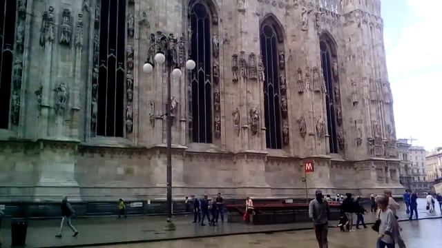 Милан. Площадь DUOMO.АЛЛА ХАРИНА, Мои круизы 2017 год.Видео1 смотреть онлайн