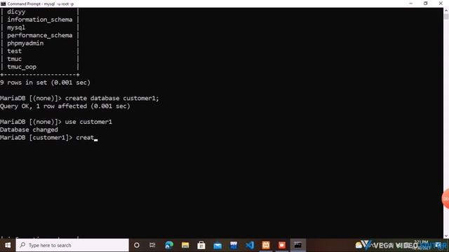 create Database with xampp and MySQL смотреть онлайн