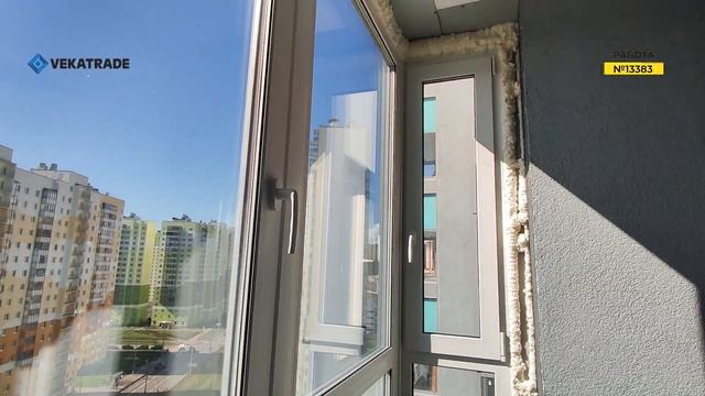 №13383 ЖК Новая Охта Муринская дорога 59-1 остекление балкона смотреть онлайн
