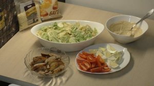 быстрый соус для салата Цезарь