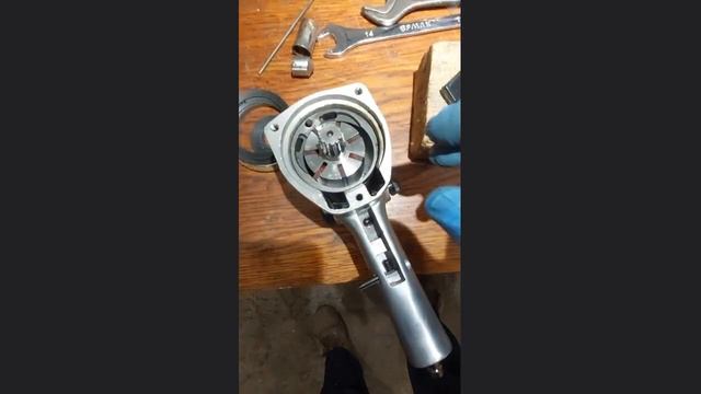 Пневмогайковерт Fubag IW580. Расконсервация и разборка. смотреть онлайн