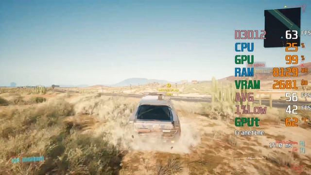 GeForce GTX 1060 6GB -- AMD Ryzen 3 3100 -- Cyberpunk 2077 FPS Test смотреть онлайн