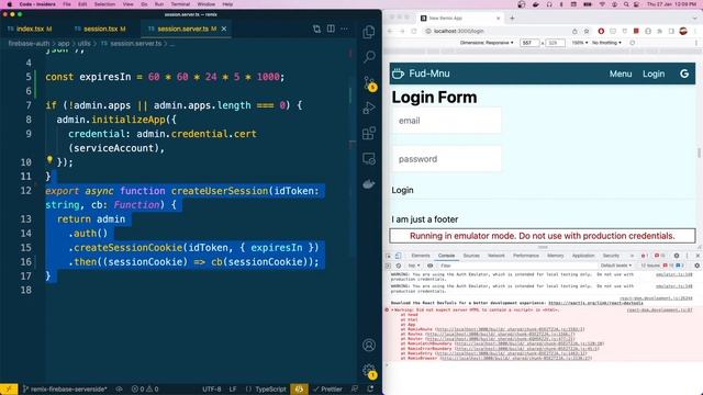 Server Side Firebase Authentication with Remix under 15 minutes, React Tutorial смотреть онлайн
