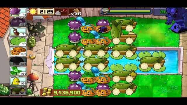 Plants vs Zombies Last Stand Endless 20 - 40 Flags смотреть онлайн
