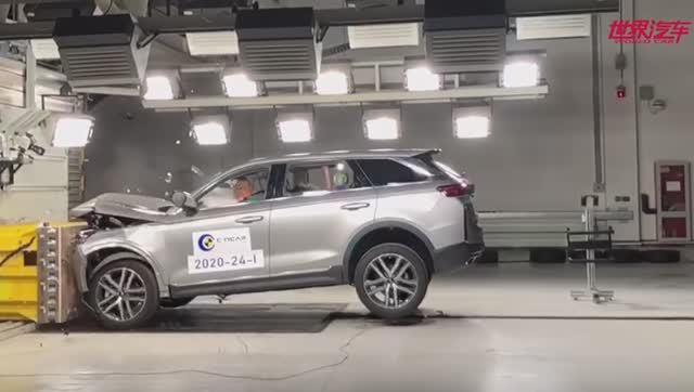 Краш-Тест FAW Bestune T99 лобовой удар на CarMaps.Ru смотреть онлайн